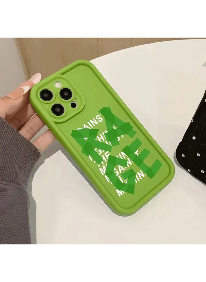 Green iPhone 12 Pro Max Corundum Case Premium Drop Protection - Image 2